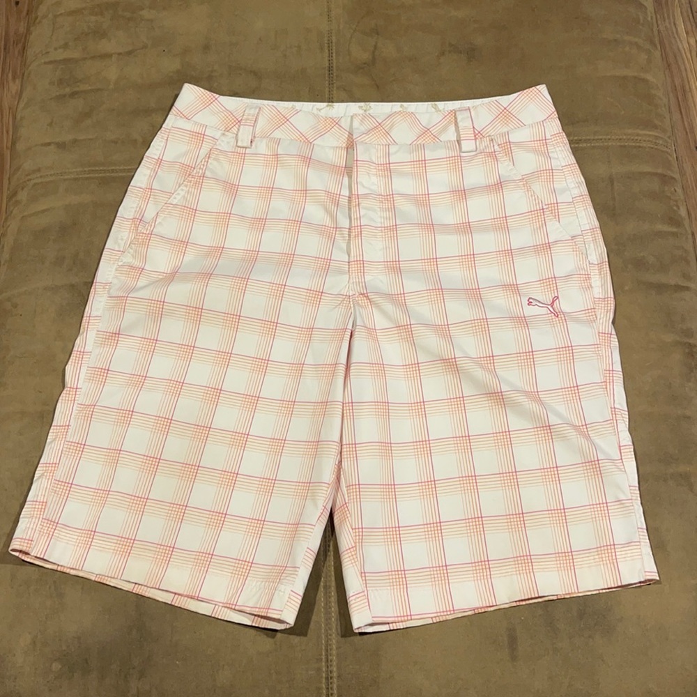 Mens Puma Athletic Stretch Shorts 32
